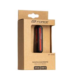 Force Blikačka zadní SKATO 20LM, 20 x LED, USB