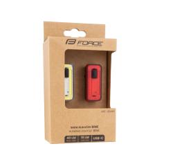 Force Blikačky sada BINE USB predná+zadná