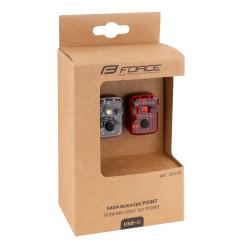 Force Blikačky sada POINT USB přední+zadní