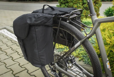 Force Brašna-dvojbrašna zadní HAUL, černá 2x8 l