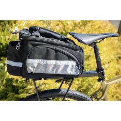 Force Brašna na zadní nosič LARGE, černá 20 l