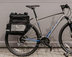 Force Taška-trojtaška zadná TARGET čierna 32 l