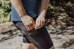 Force BRAVE 2 LADY čierne dámske kraťasy s vložkou