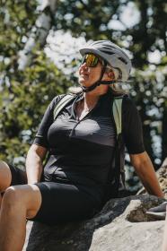 Force BRAVE LADY černé dámské kraťasy s vložkou