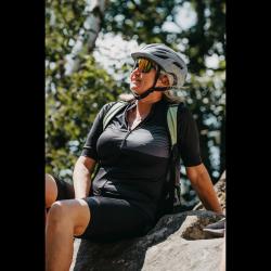 Force BRAVE LADY čierne dámske kraťasy s vložkou