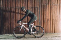 Force BRIGHT černé cyklokalhoty se šráky a vložkou POUZE M (VÝPRODEJ)