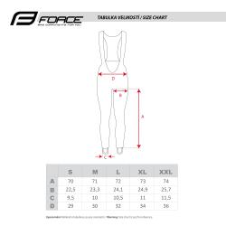 Force BRISK LADY dámské cyklokalhoty bez vložky + Nutrend IsoDrinX 5×35g