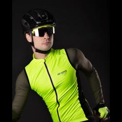 Force AMBIENT fluo-šedé, černá zrc. skla cyklistické brýle