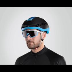 Force APEX, bílo-šedé, černé skla cyklistické brýle