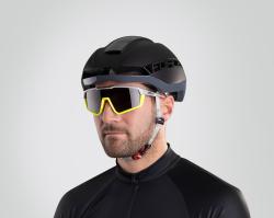 Force APEX, černo-šedé, černé skla cyklistické brýle