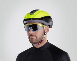 Force APEX, fluo-čierne, čierne sklá cyklistické okuliare