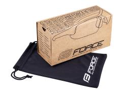 Force APEX, fluo-čierne, čierne sklá cyklistické okuliare