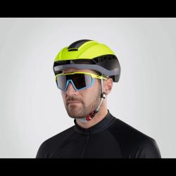 Force APEX, fluo-čierne, čierne sklá cyklistické okuliare