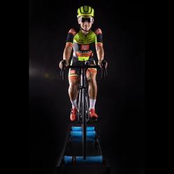Force APEX, fluo-čierne, čierne sklá cyklistické okuliare
