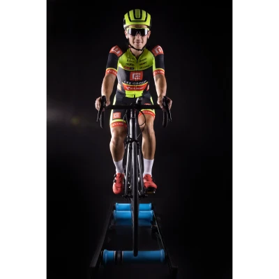 Force APEX, fluo-černé, černé skla cyklistické brýle