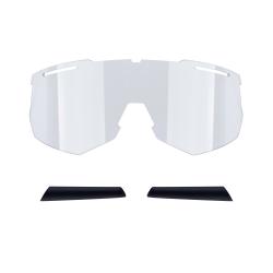 Force ATTIC fialovo-modré cyklistické brýle - modré zrc. sklo