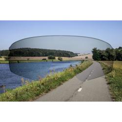 Force CALIBRE šedo-žlté cyklistické okuliare - žlté zrkadlové sklá