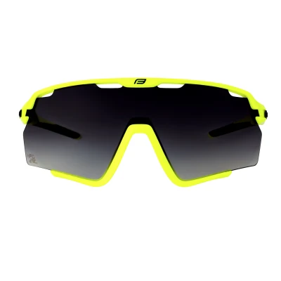 Force CYCLONE černo-fluo cyklistické brýle,černé přechod. sklo