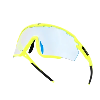 Force CYCLONE černé-fluo cyklistické brýle, modré fotochromatické sklo