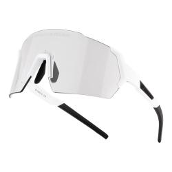 Force ELECTRA bílé cyklistické brýle - fotochromatické sklo