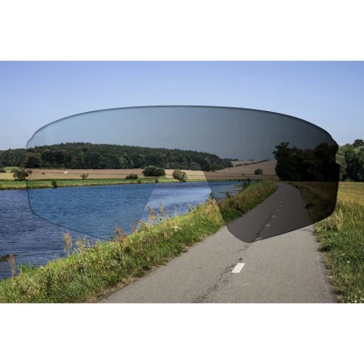 Force ELECTRA bílé cyklistické brýle - fotochromatické sklo
