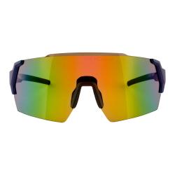 Force ELECTRA černé cyklistické brýle, červené revo sklo