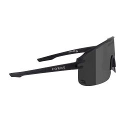 Force EPIC čierne, čierne zrkadlové sklo cyklistické okuliare
