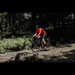 Force EPIC čierne, čierne zrkadlové sklo cyklistické okuliare