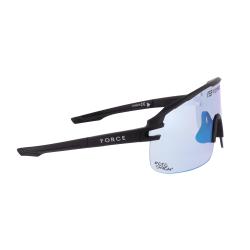 Force EPIC čierne, modré fotochromatické sklo - cyklistické okuliare