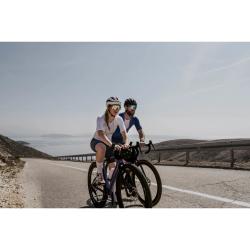 Force GLARE čierne, žlté zrkadlové sklo cyklistické okuliare