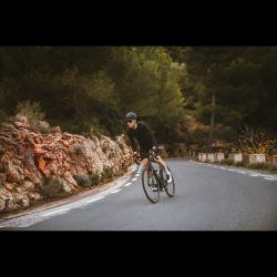Force MANTRA zlaté cyklistické brýle - černé zrc. sklo