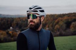 Force PULSE bílé cyklistické brýle, fotochromatické sklo