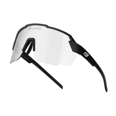 Force PULSE černé cyklistické brýle, fotochromatické sklo Force PULSE černé cyklistické brýle, fotochromatické sklo