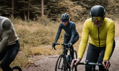 Force SPIRE černé cyklistické brýle, fialové zrc. sklo