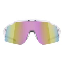 Force STRIVE transparentní, fial-žluté zrc. sklo - cyklistické brýle