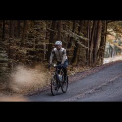 Force STRIVE transparentní, černé zrc. sklo - cyklistické brýle