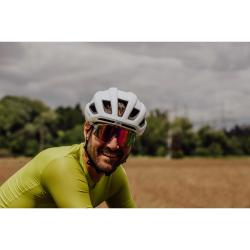 Force STRIVE transparentní, růžové zrc. sklo - cyklistické brýle