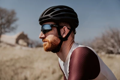 Force ZENITH černé cyklistické brýle, černé zrc. sklo