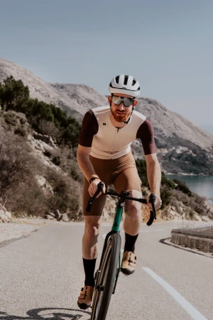 Force ZENITH černé cyklistické brýle, černé zrc. sklo
