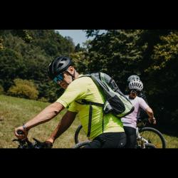 Force ZOOM černé, modré sklo - cyklistické brýle