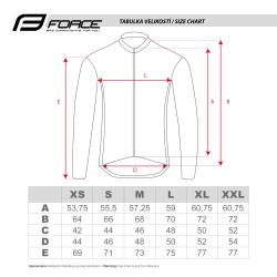 Force ARROW LADY sv.modrá dámská softshellová cyklobunda