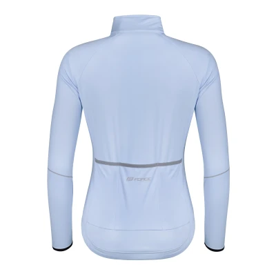 Force ARROW LADY sv.modrá dámská softshellová cyklobunda