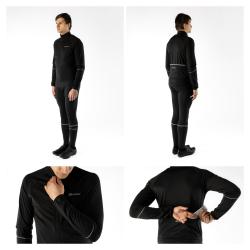 Force ARROW černá softshellová cyklobunda