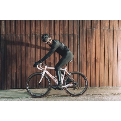 Force BRIGHT černá zimní cyklistická bunda