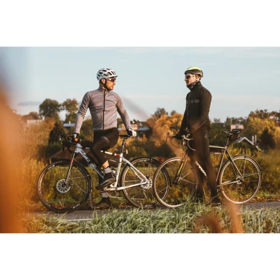 Force BRIGHT černá zimní cyklistická bunda