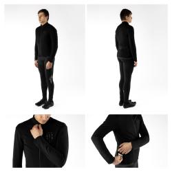 Force STORY černá zimní pánská cyklobunda