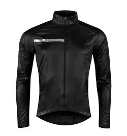 Force WINDPRO černá neprofuk cyklistická bunda