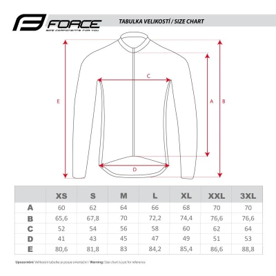 Force WINDPRO fluo-černá neprofuk cyklistická bunda