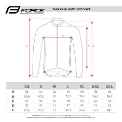 Force WINDPRO černá neprofuk cyklistická bunda