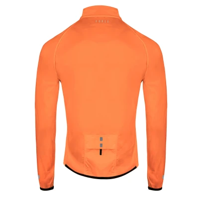 Force WINDPRO oranžová cyklobunda - neprofuk